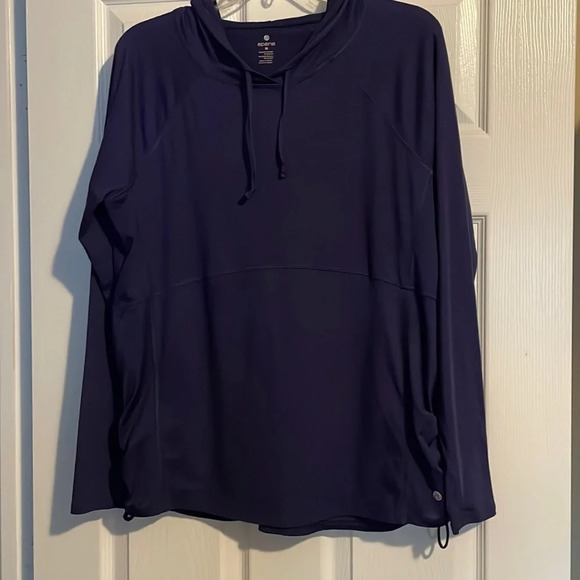 Apana EUC women’s lightweight blue athletic hoodie size medium - Picture 1 of 8